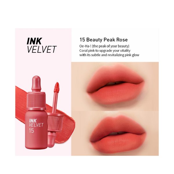 [Peripera] Ink The Velvet Beauty Peak Rose 015
