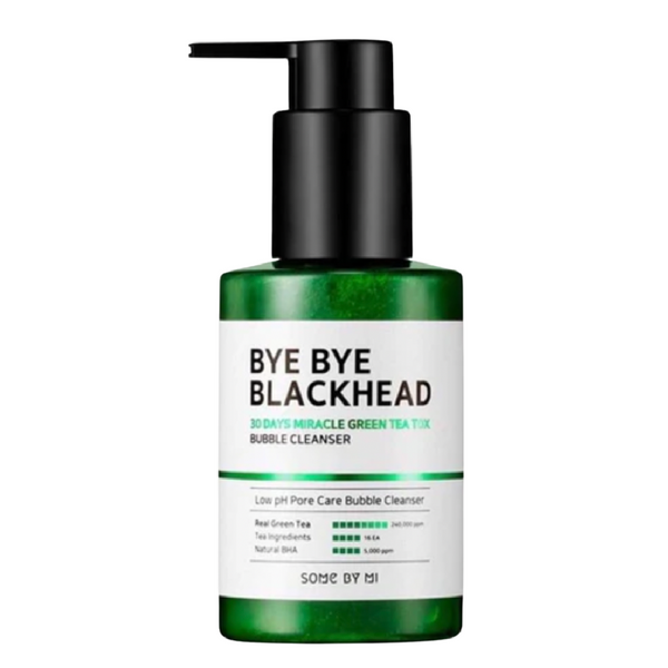 [SOMEBYMI] Bye Bye Blackhead 30 Days Miracle Green Tea Tox Bubble Cleanser